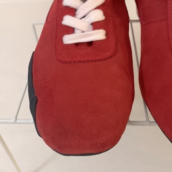 Alpinestars Y2K Red Vintage Suede Racing Boots/EUC - Picture 14 of 17